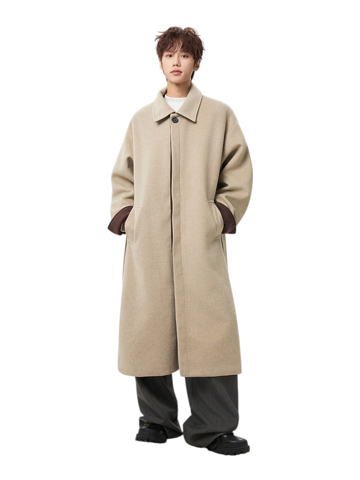 WOOL-BLEND MID-LENGTH COAT st5089