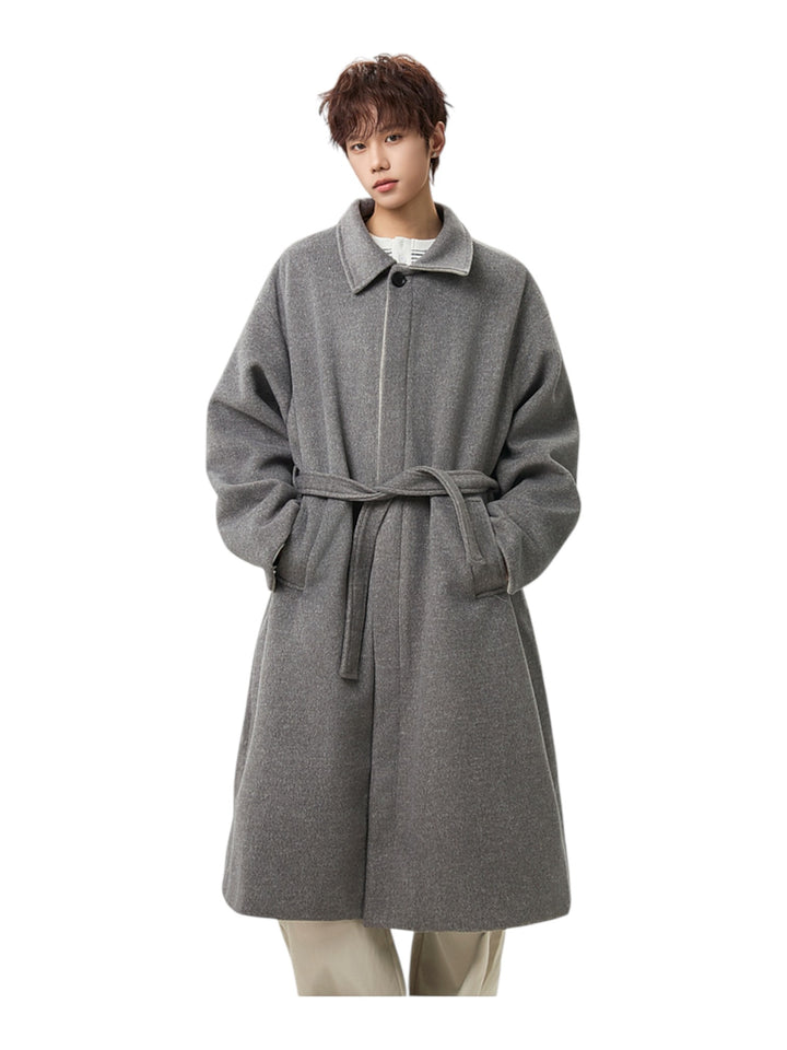 WOOL-BLEND MID-LENGTH COAT st5089
