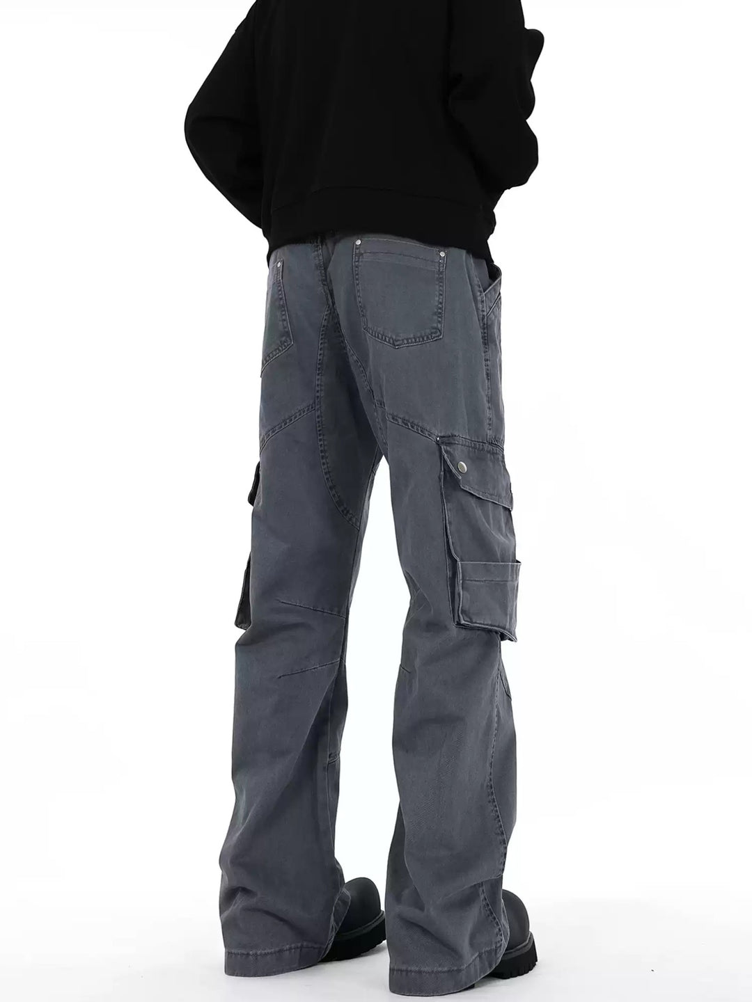 [FILFR] RELAXED MULTI-POCKET STRAIGHT TROUSERS st5029
