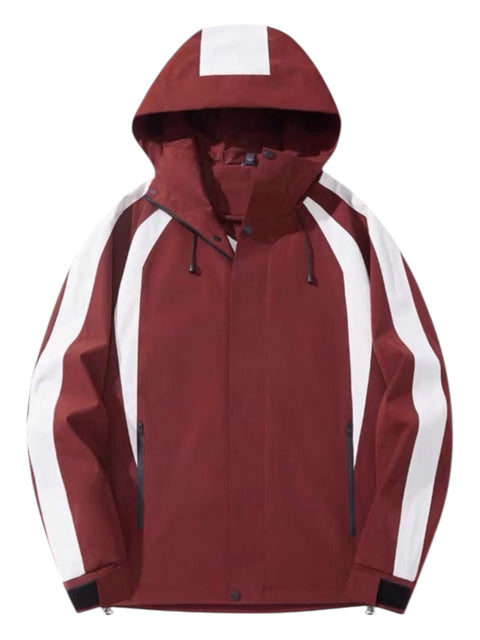 3-in-1 Detachable Windproof Waterproof Fleece-Lined Jacket tt003