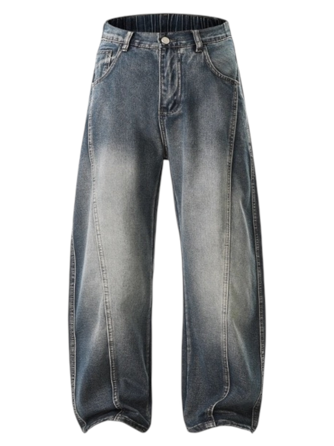 [DAZHONGMA] WASHED SABER-CUT JEANS st5053