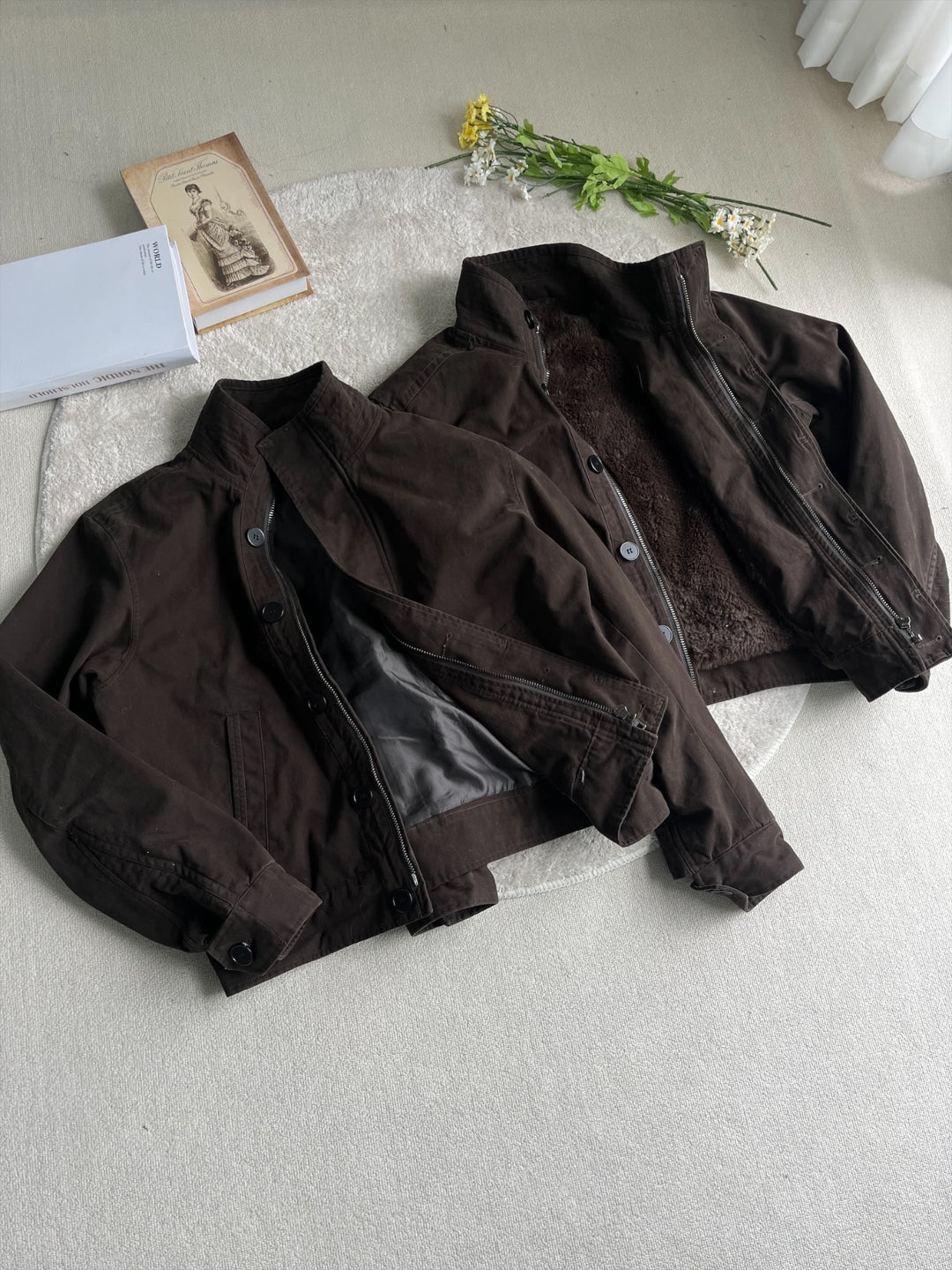 [XANVAS] FLEECE-LINED WORK JACKET st5013