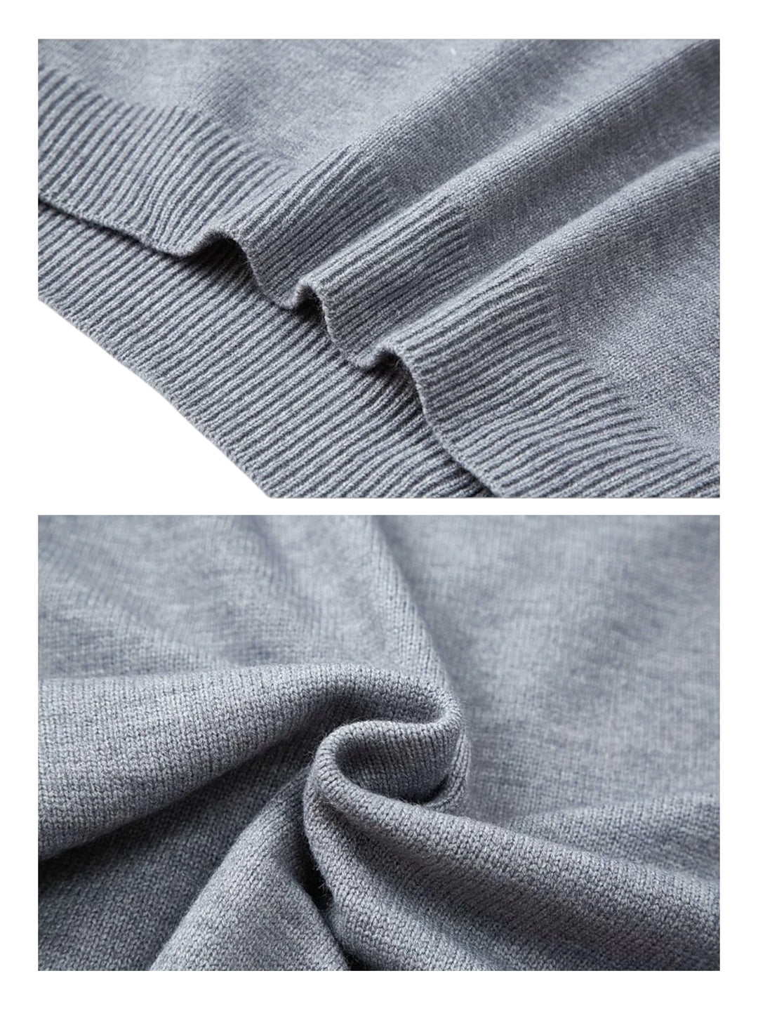 [W.K] LAYERED STRIPE POLO KNIT st5051