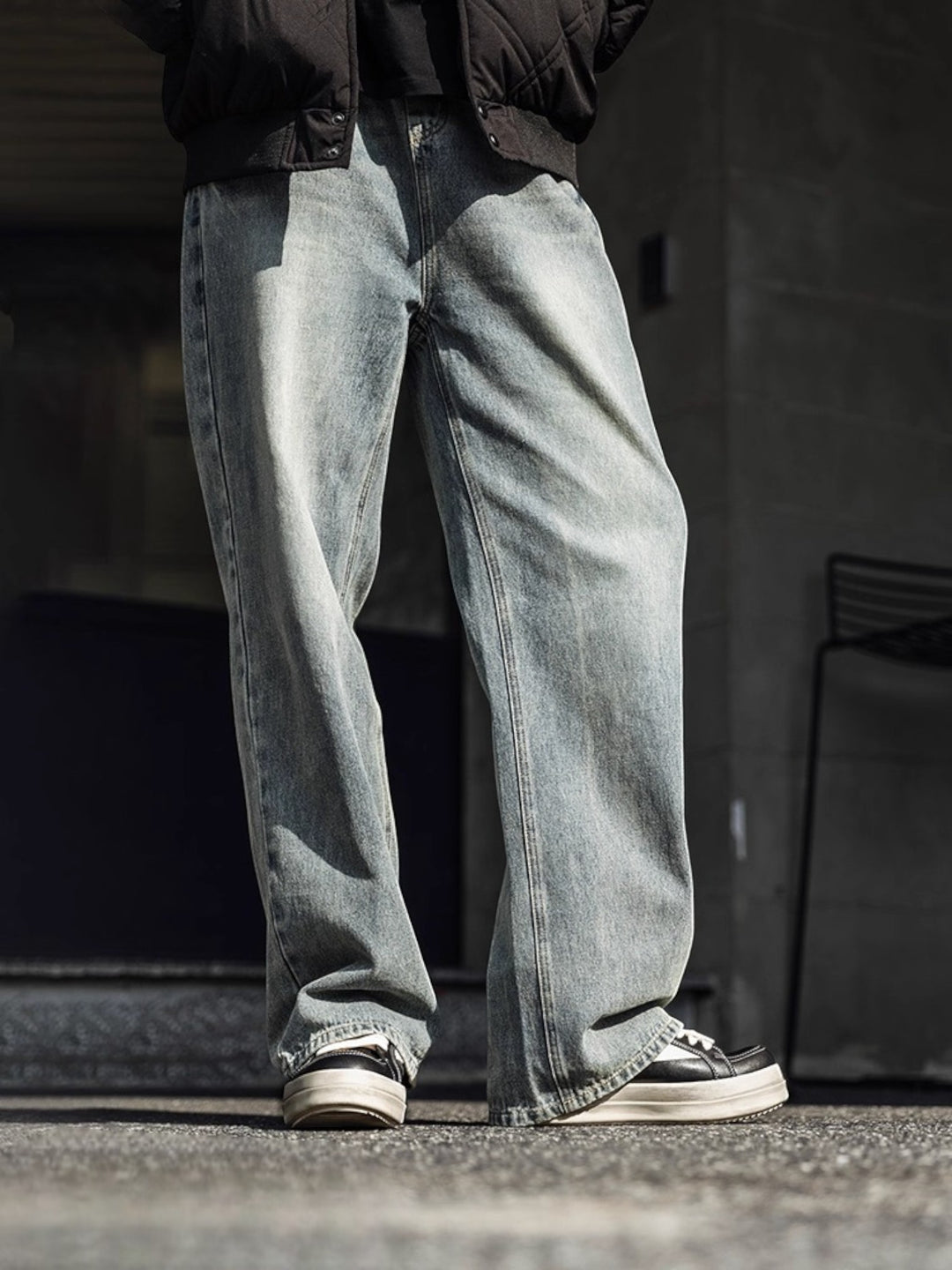 [MRA] VINTAGE BLACK LOW-TOPS st5045