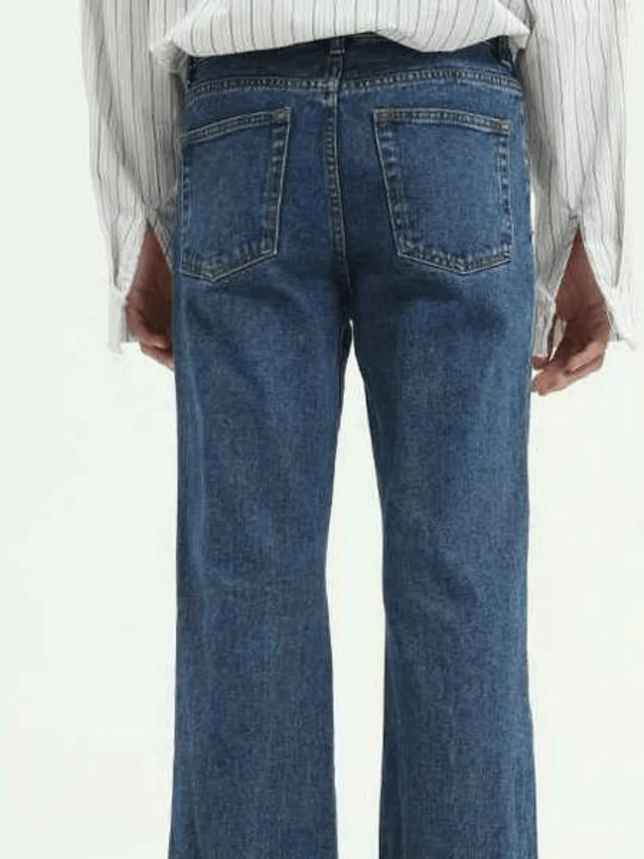 [HOHO] Stylish flare denim st14