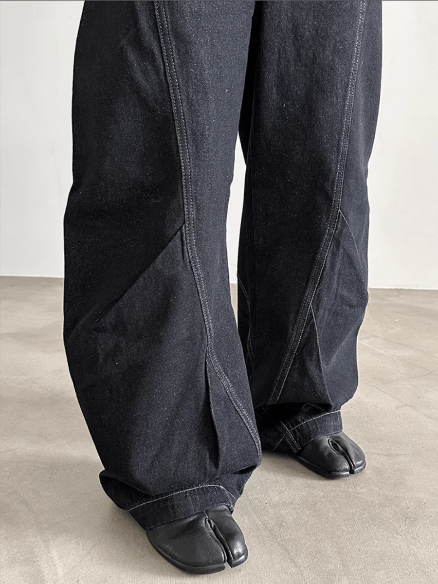 [GENESISBOY]Black Washed Jeans st1838