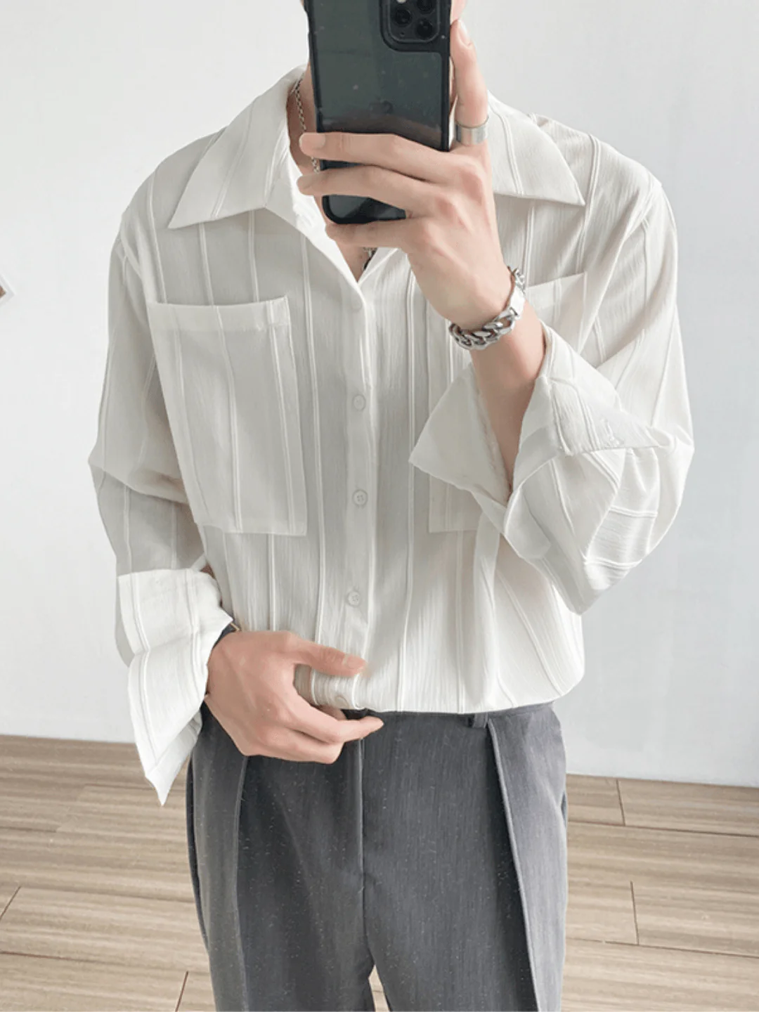 [DAZIONSED] Simple casual shirt st100