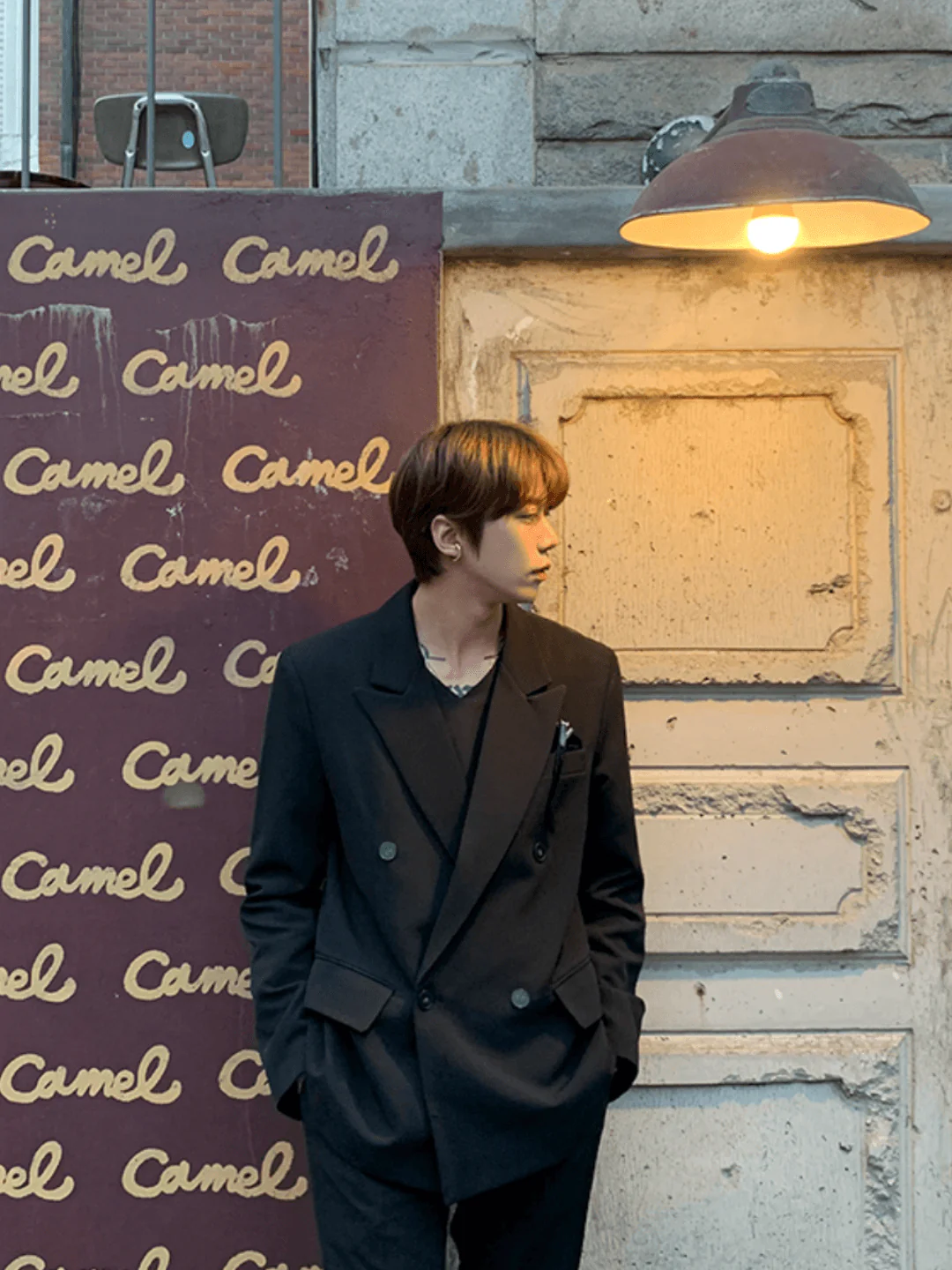 [MRCYC] V Neck Simple Shirt st39