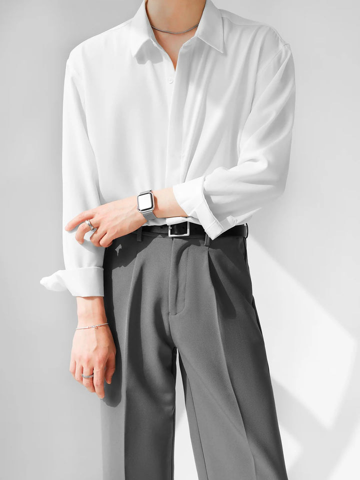 [HOHO] Simple Design Shirt st120