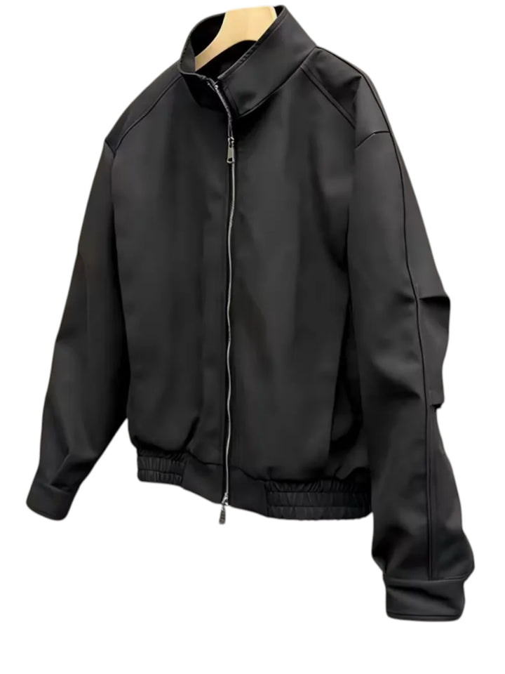 VINTAGE STAND COLLAR BOMBER JACKET ST5125