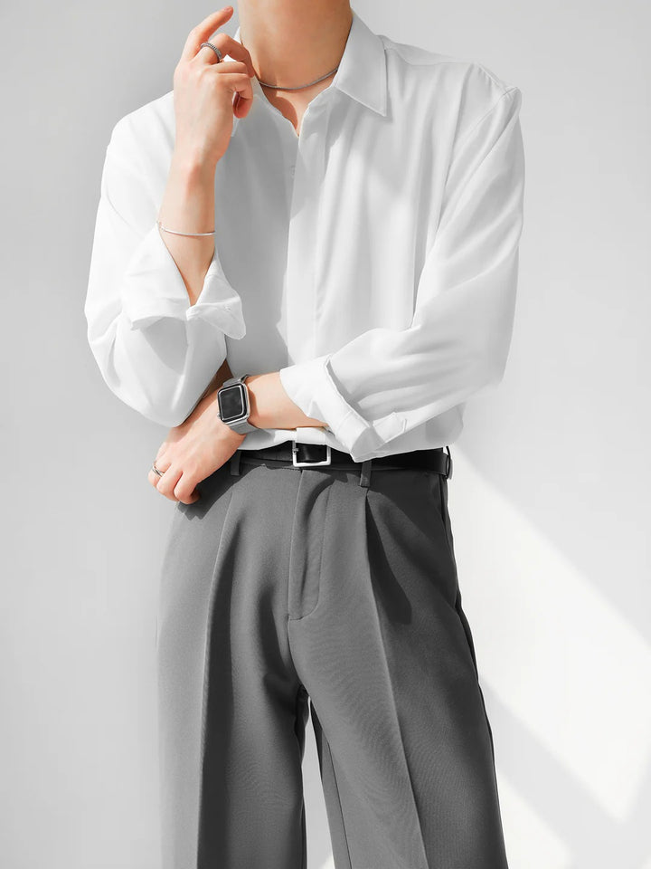 [HOHO] Simple Design Shirt st120