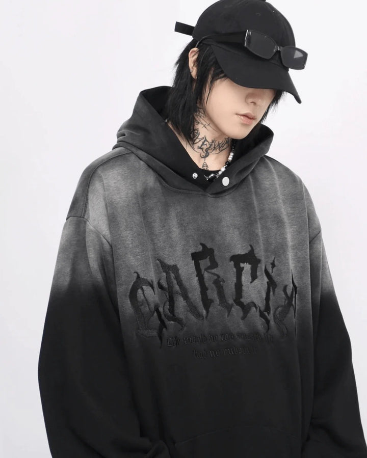 [Mz] loose niche high street hoodie st1885