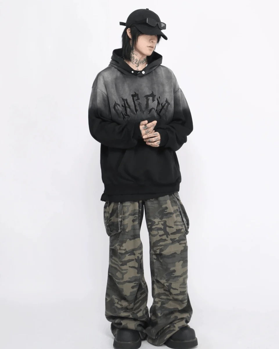 [Mz] loose niche high street hoodie st1885