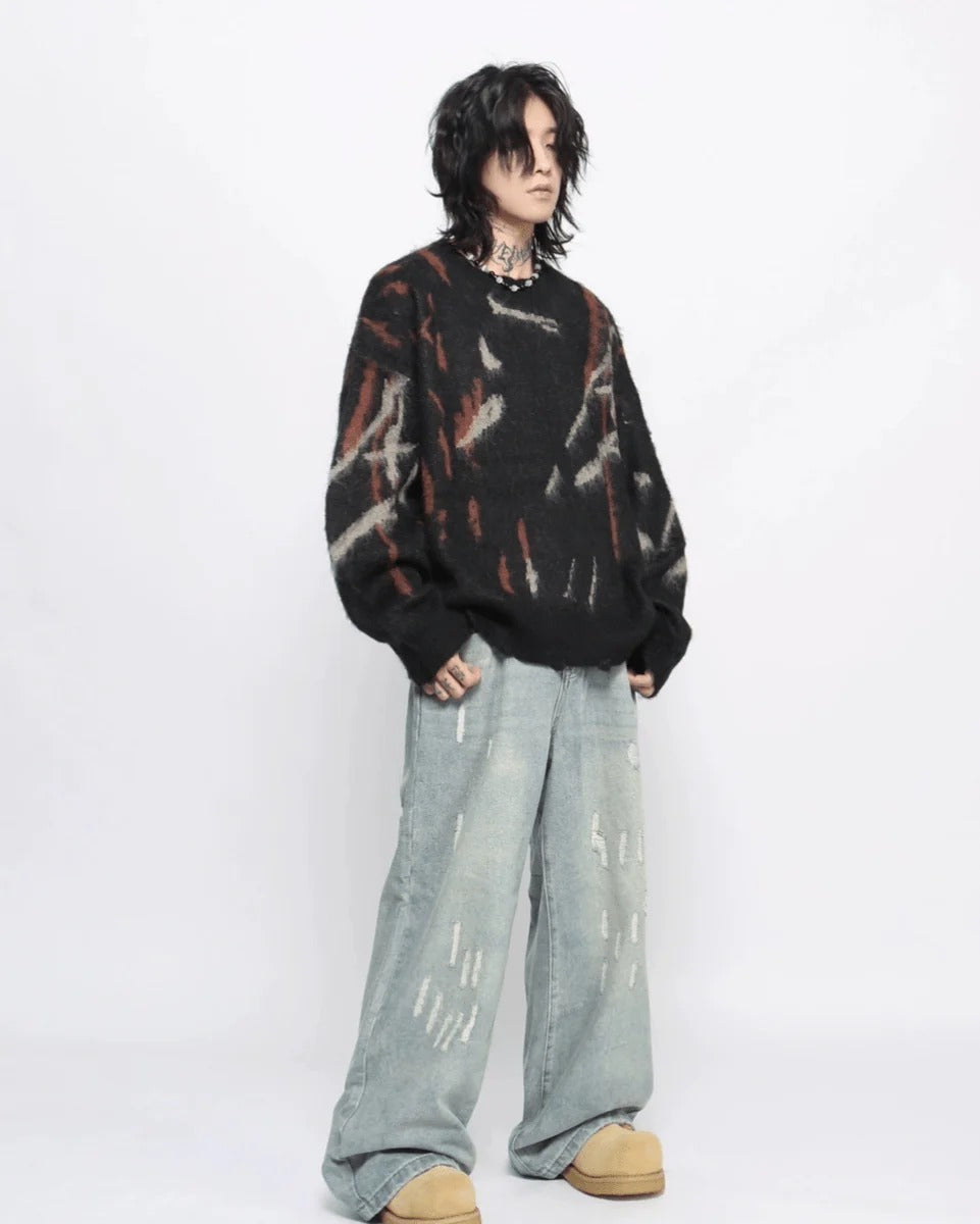 【Mz】mohair loose knit st1888
