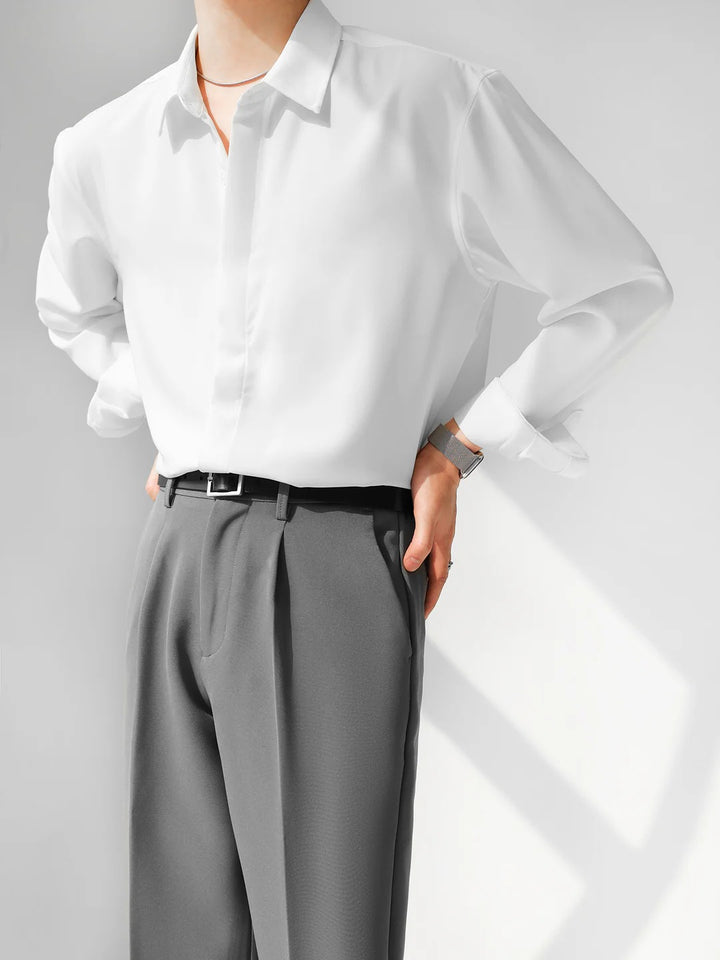 [HOHO] Simple Design Shirt st120