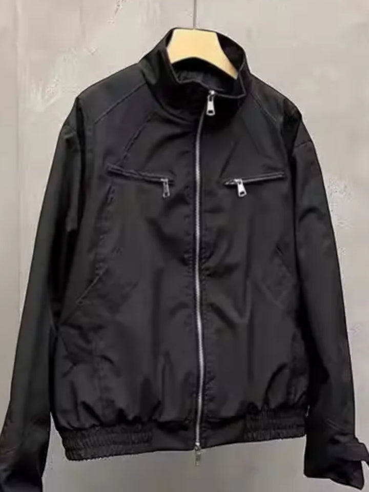 VINTAGE STAND COLLAR BOX JACKET ST5117