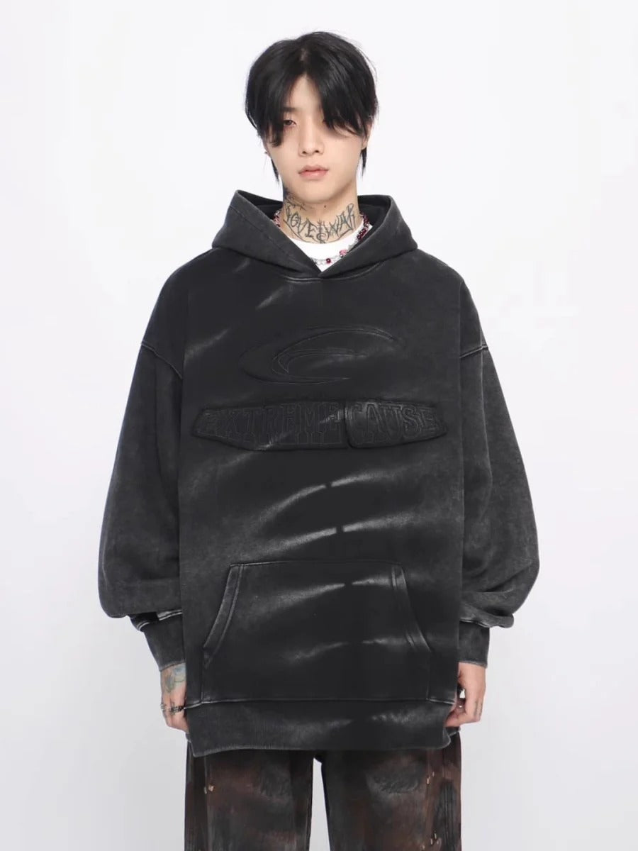 【Mz】street letters hooded st1887