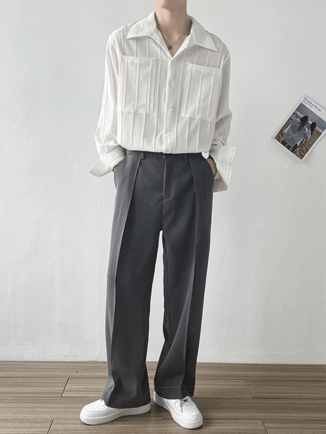 [DAZIONSED] Simple casual shirt st100
