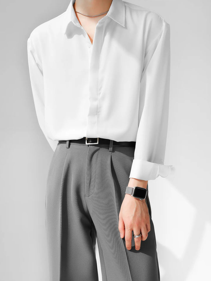 [HOHO] Simple Design Shirt st120