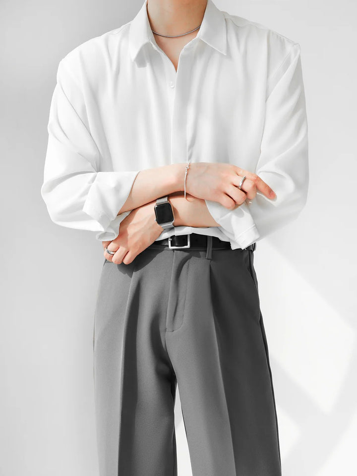 [HOHO] Simple Design Shirt st120
