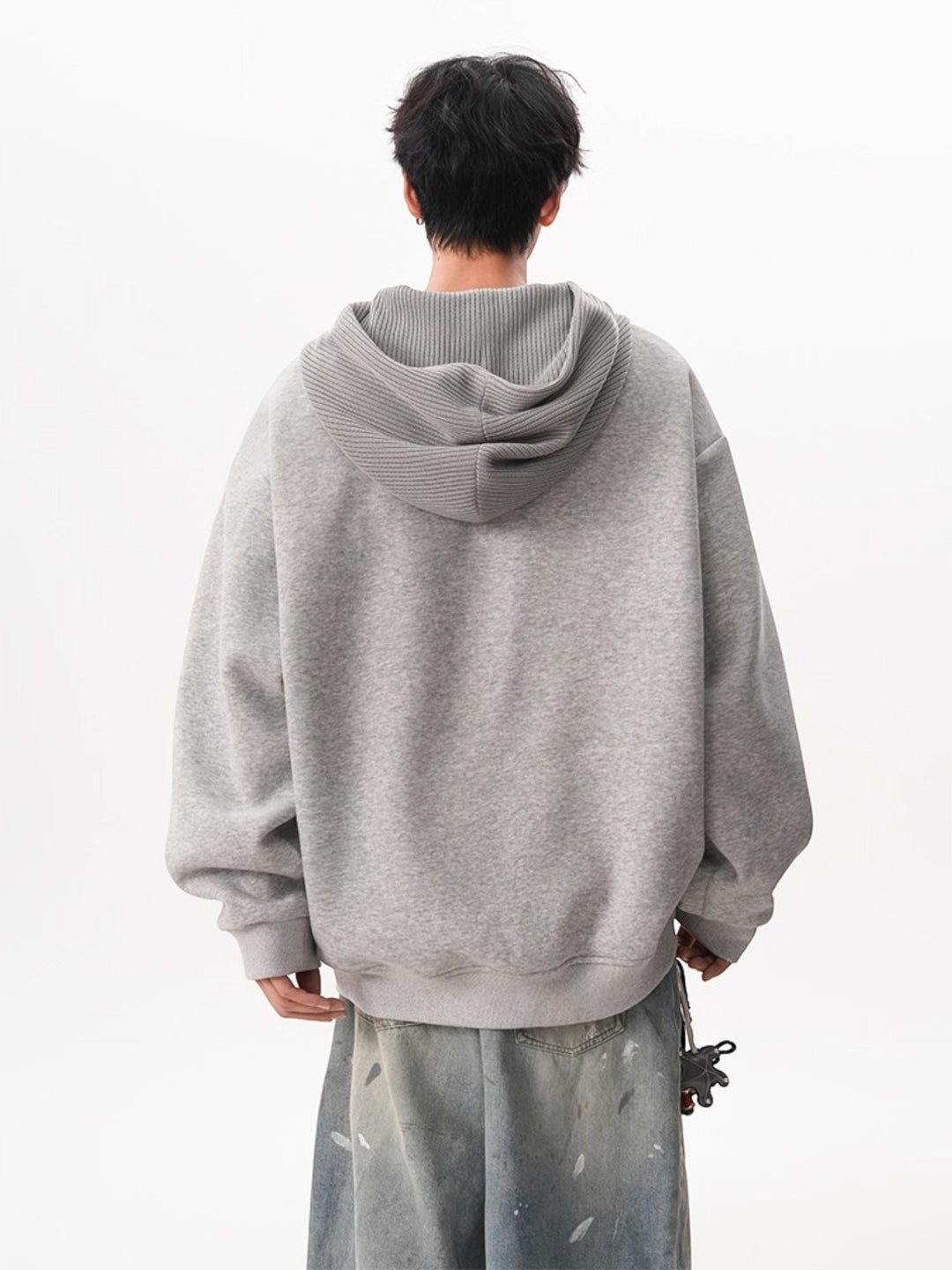 HEAVY KNIT HOODIE st5047