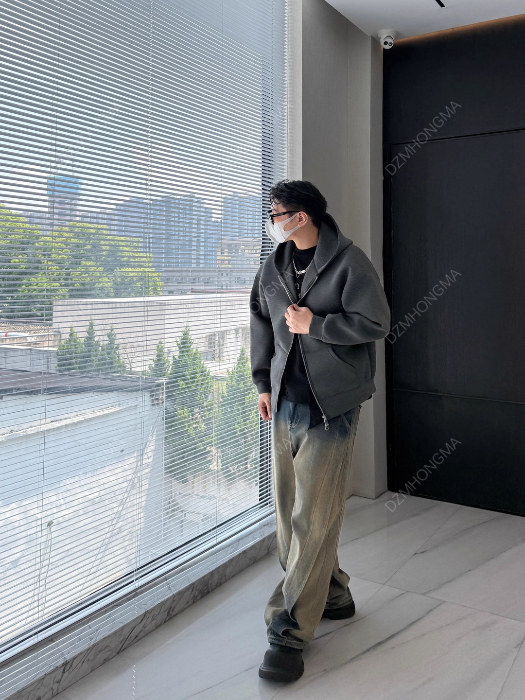 [DAZHONGMA] CLEANFIT HEAVY ZIP HOODIE ST8801