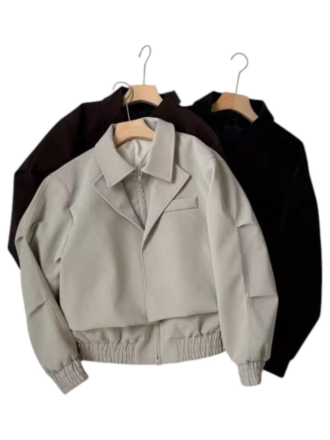 TEXTURED PANELLED PADDED JACKET st5034