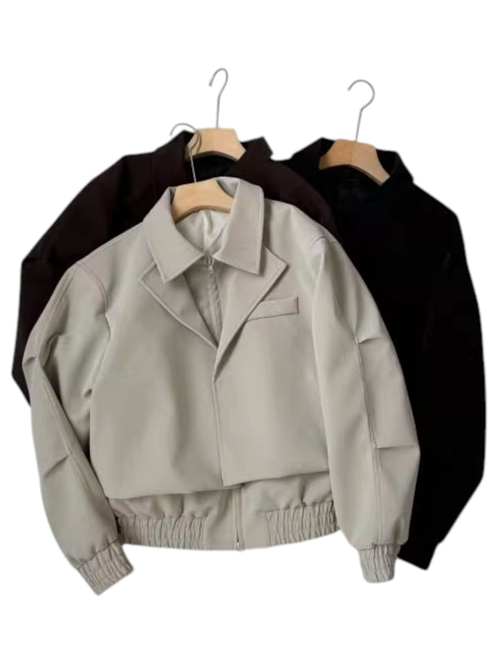 TEXTURED PANELLED PADDED JACKET st5034