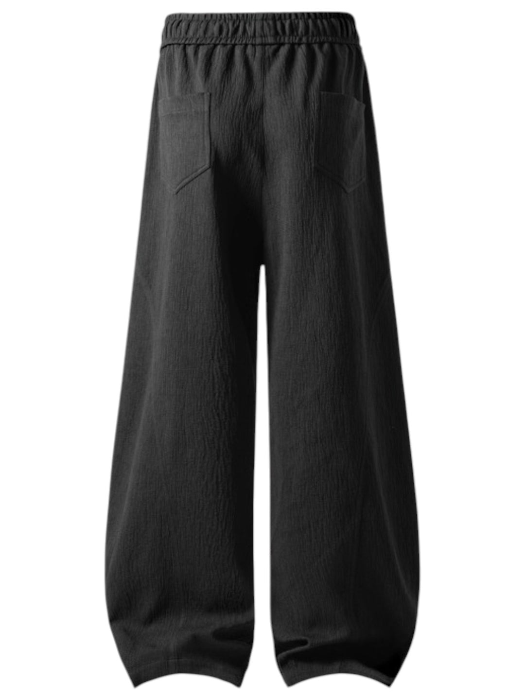 [DAZHONGMA] CURVED-CUT WRINKLE TROUSERS st5044