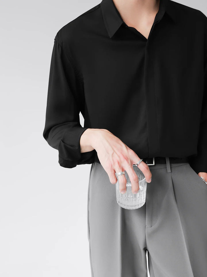[HOHO] Simple Design Shirt st120