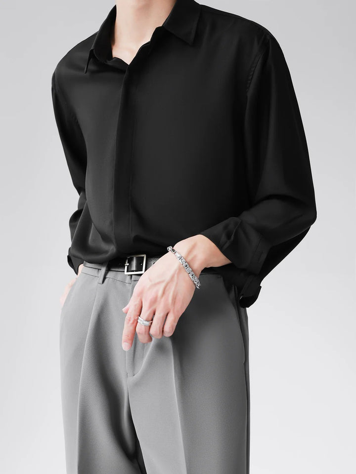 [HOHO] Simple Design Shirt st120