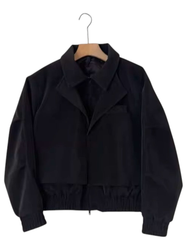 TEXTURED PANELLED PADDED JACKET st5034