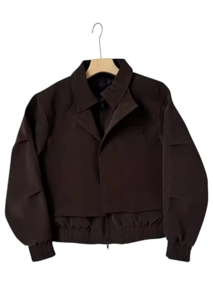 TEXTURED PANELLED PADDED JACKET st5034