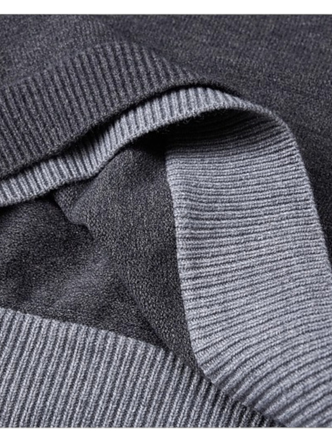 [W.K] CONTRAST-COLLAR POLO KNIT ST5055