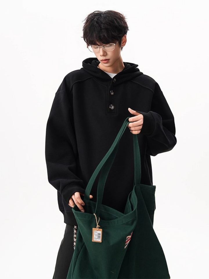 HEAVY KNIT HOODIE st5047