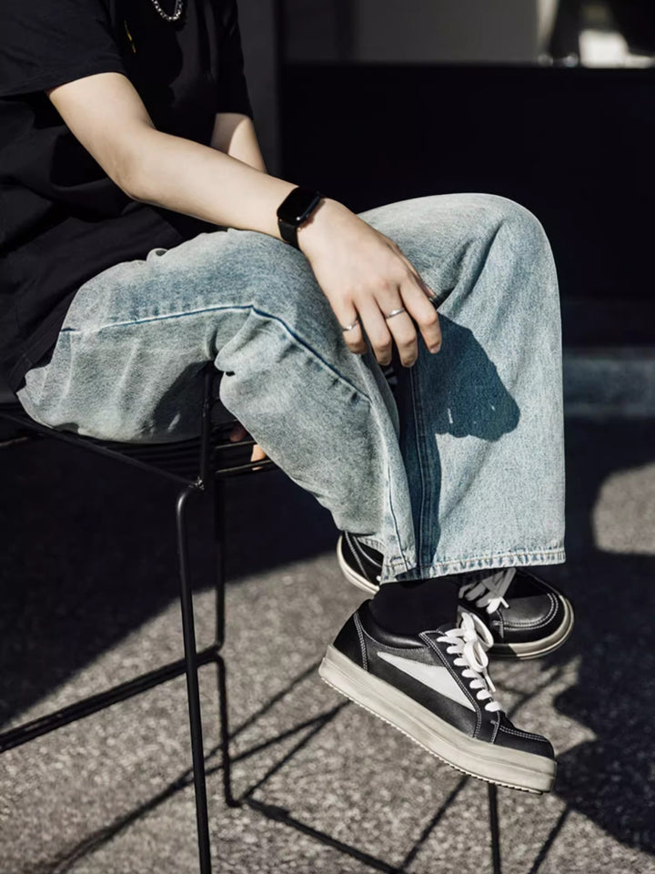 [MRA] VINTAGE BLACK LOW-TOPS st5045