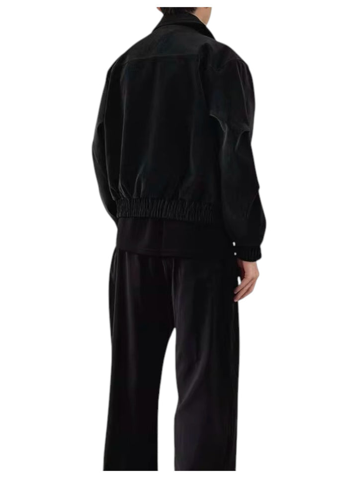 TEXTURED PANELLED PADDED JACKET st5034