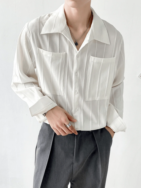 [DAZIONSED] Simple casual shirt st100