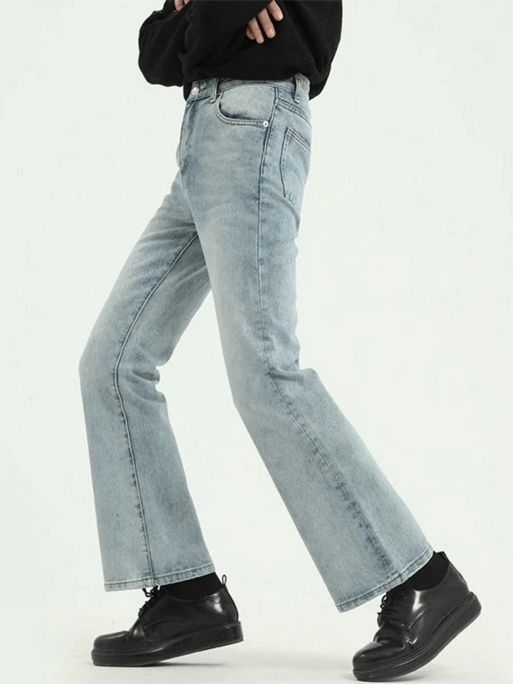 [HOHO] Stylish flare denim st14
