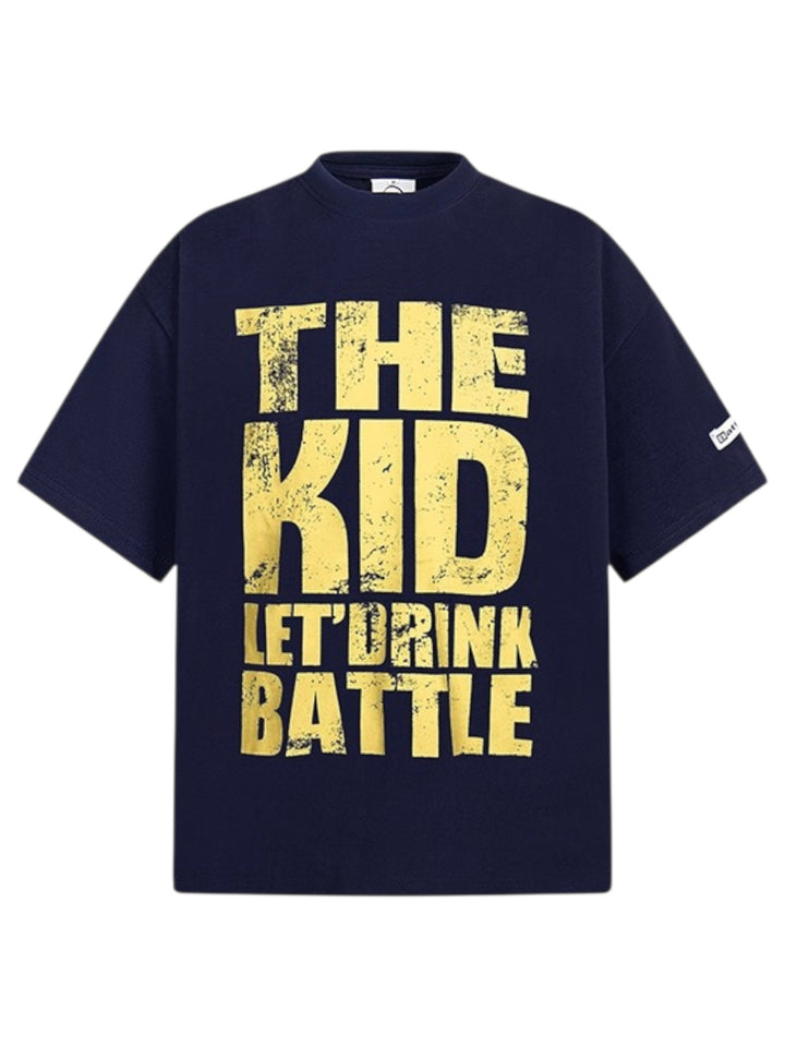 [KINDD] VINTAGE GRAPHIC COTTON LOGO TEE st5032