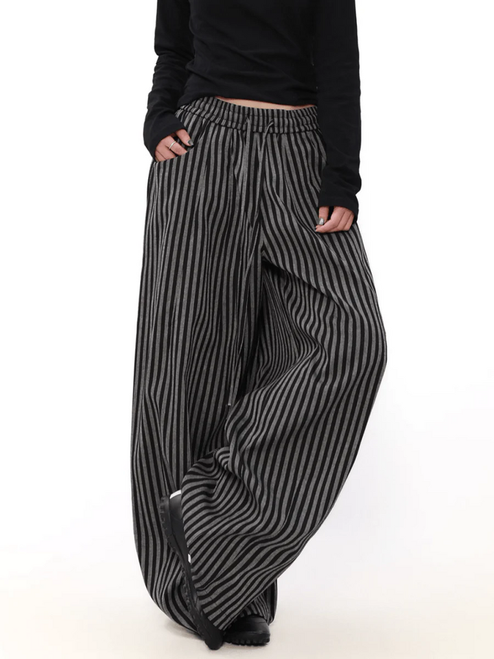 [MRNEARLY] stripes street pants st1842