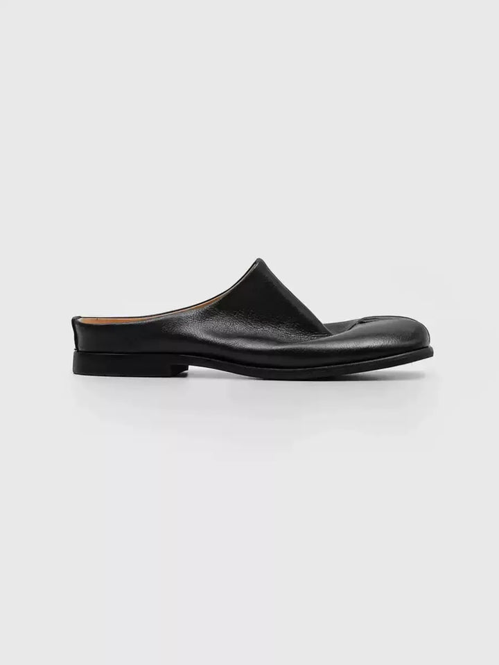 SQUARE-TOE SPLIT-TOE MULE LOAFERS ST5154