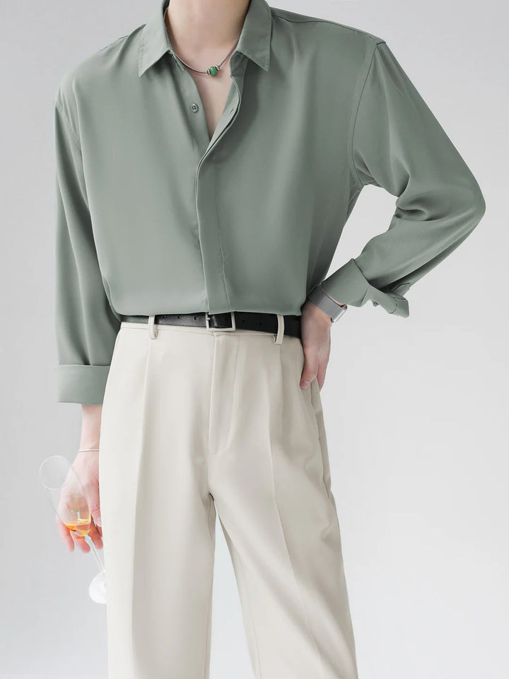 [HOHO] Simple Design Shirt st120