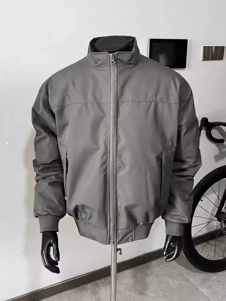 WEATHER-RESISTANT STAND-COLLAR COACH JACKET st5073