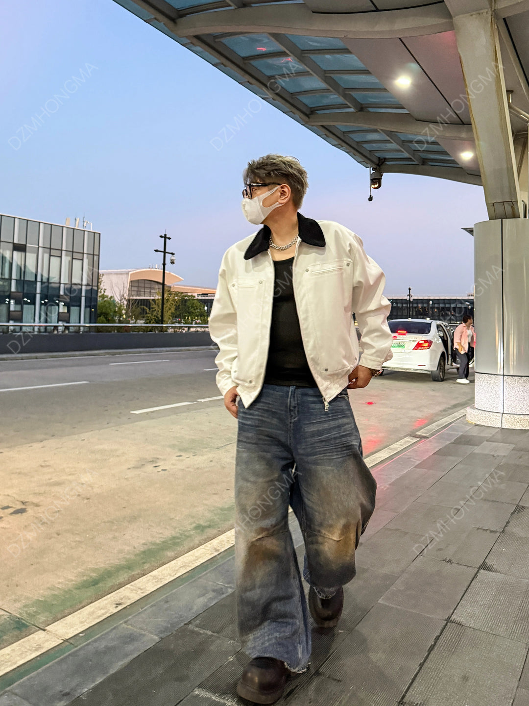 [DAZHONGMA] CLEANFIT OLD-MONEY COLLARED JACKET st5058