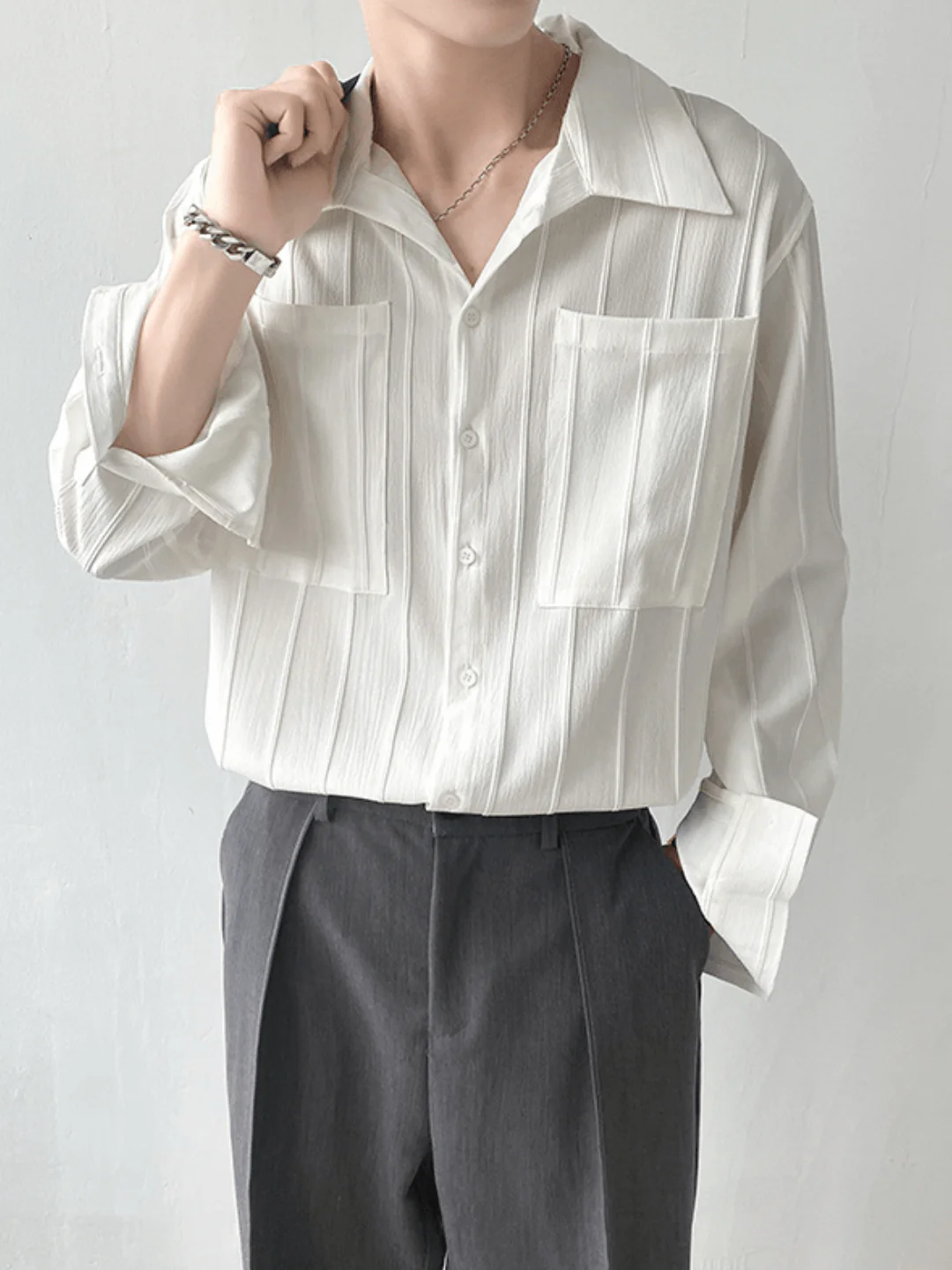 [DAZIONSED] Simple casual shirt st100