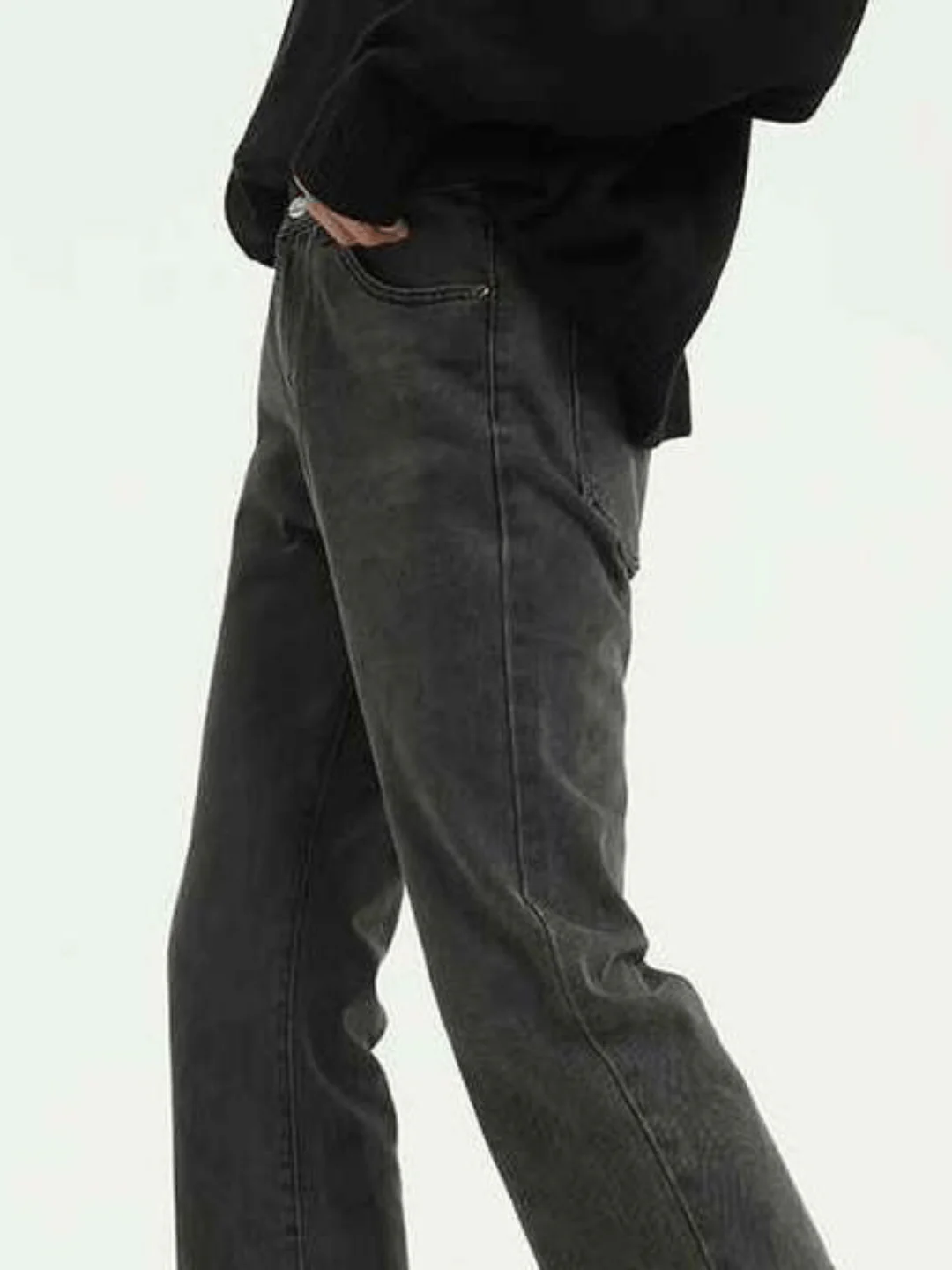 [HOHO] Stylish flare denim st14