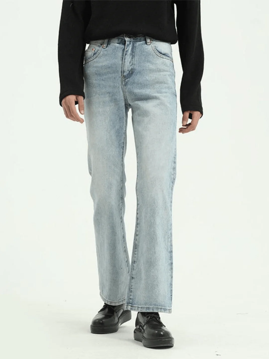 [HOHO] Stylish flare denim st14
