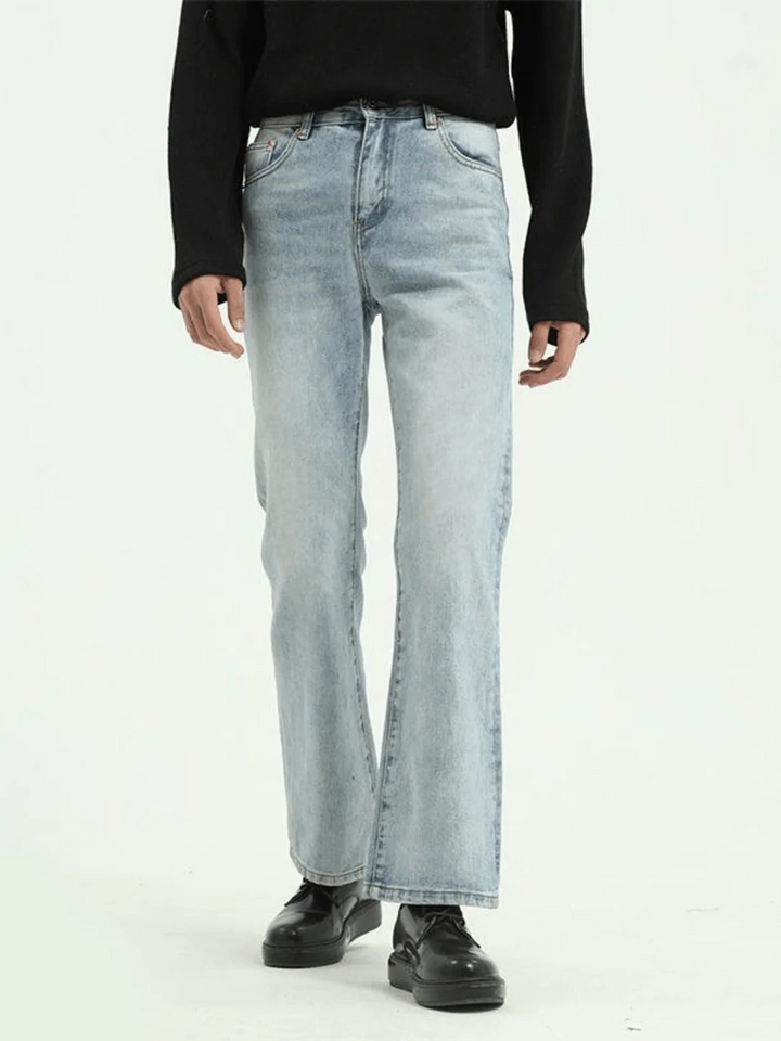 [HOHO] Stylish flare denim st14