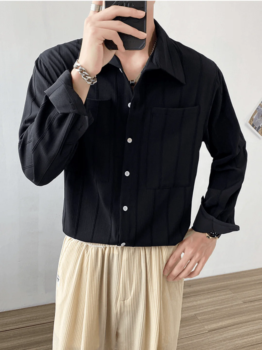 [DAZIONSED] Simple casual shirt st100